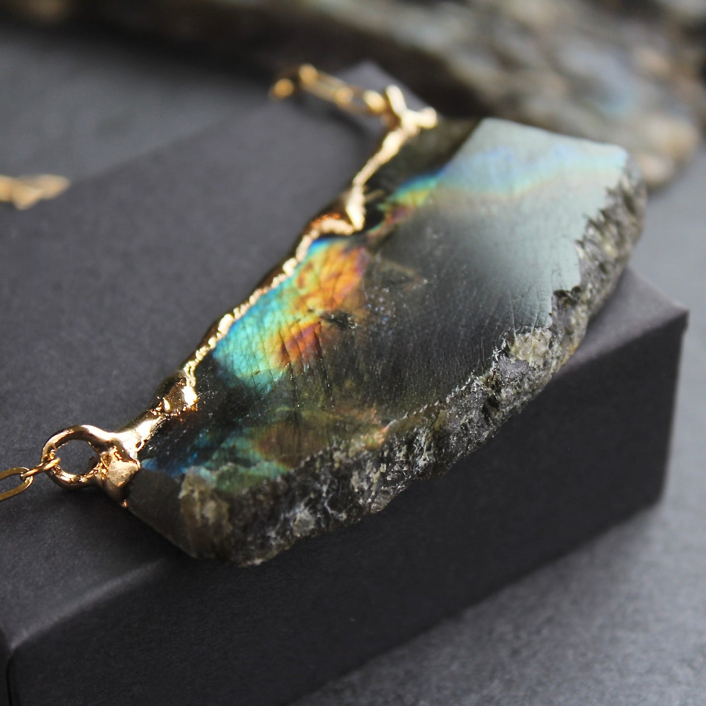 Labradorite necklace