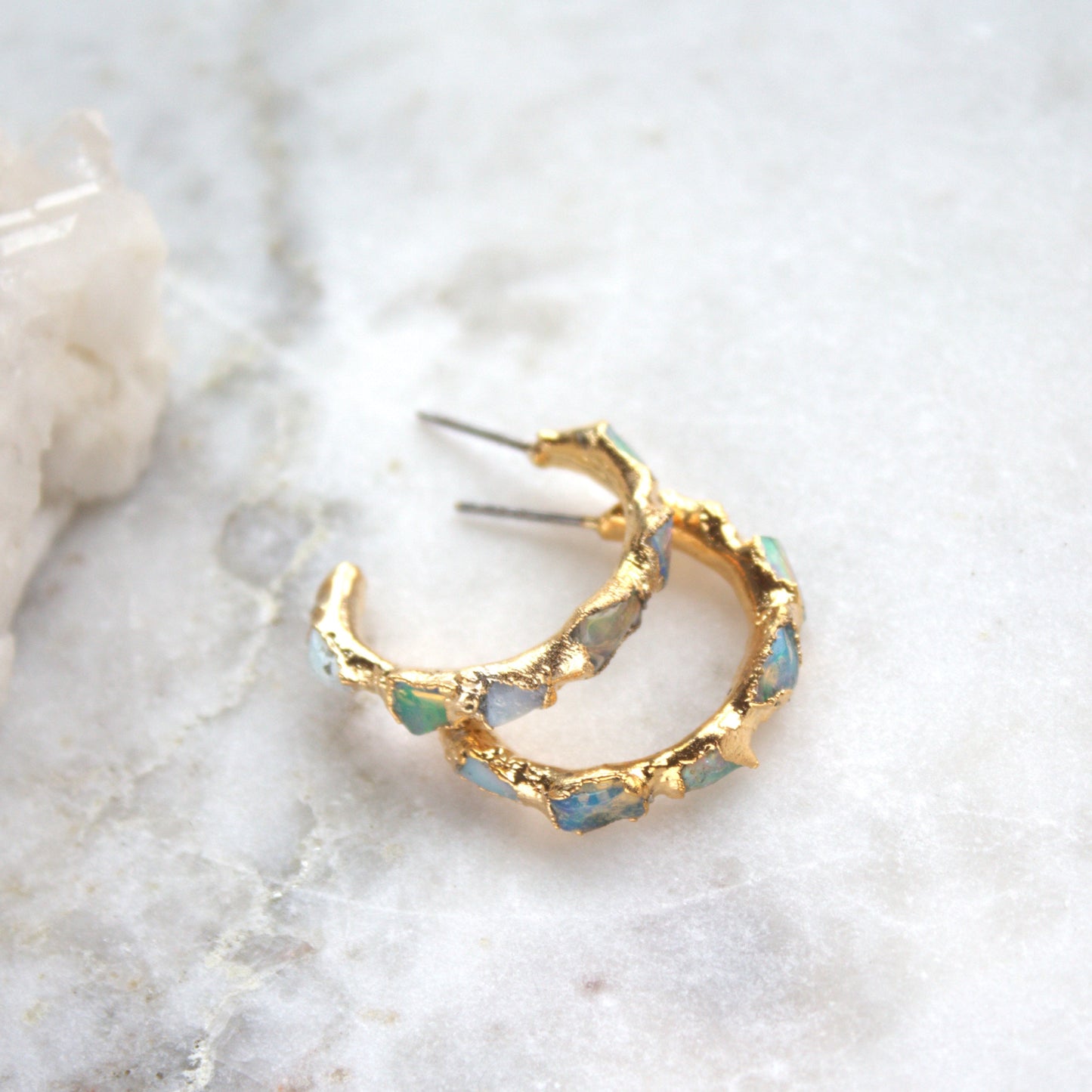 Neptessa opal earrings