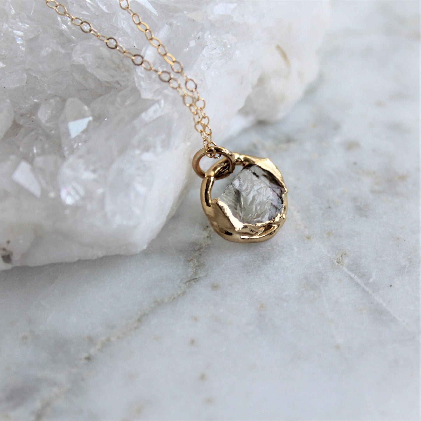 Solana Oregon sunstone necklace