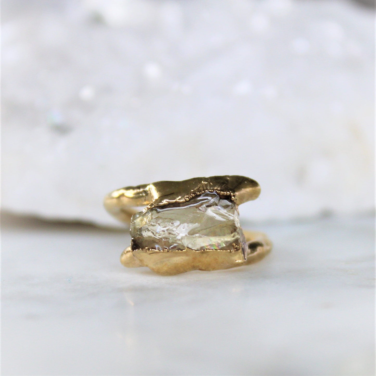 Aurea Oregon Sunstone ring