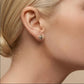 Mira Herkimer Diamond and pearl stud earrings
