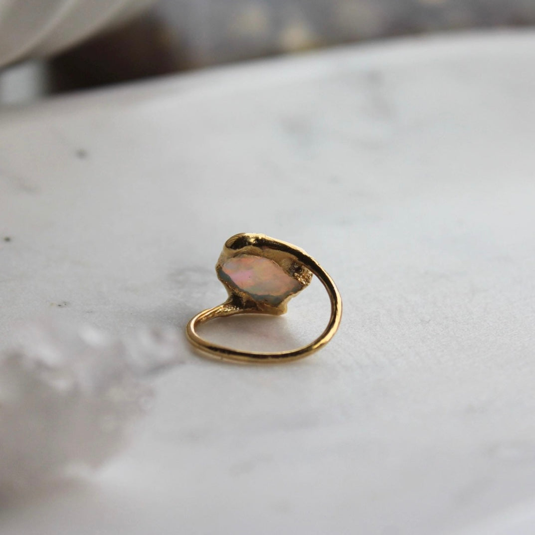 Aurea opal ring