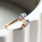 Lena raw opal ring
