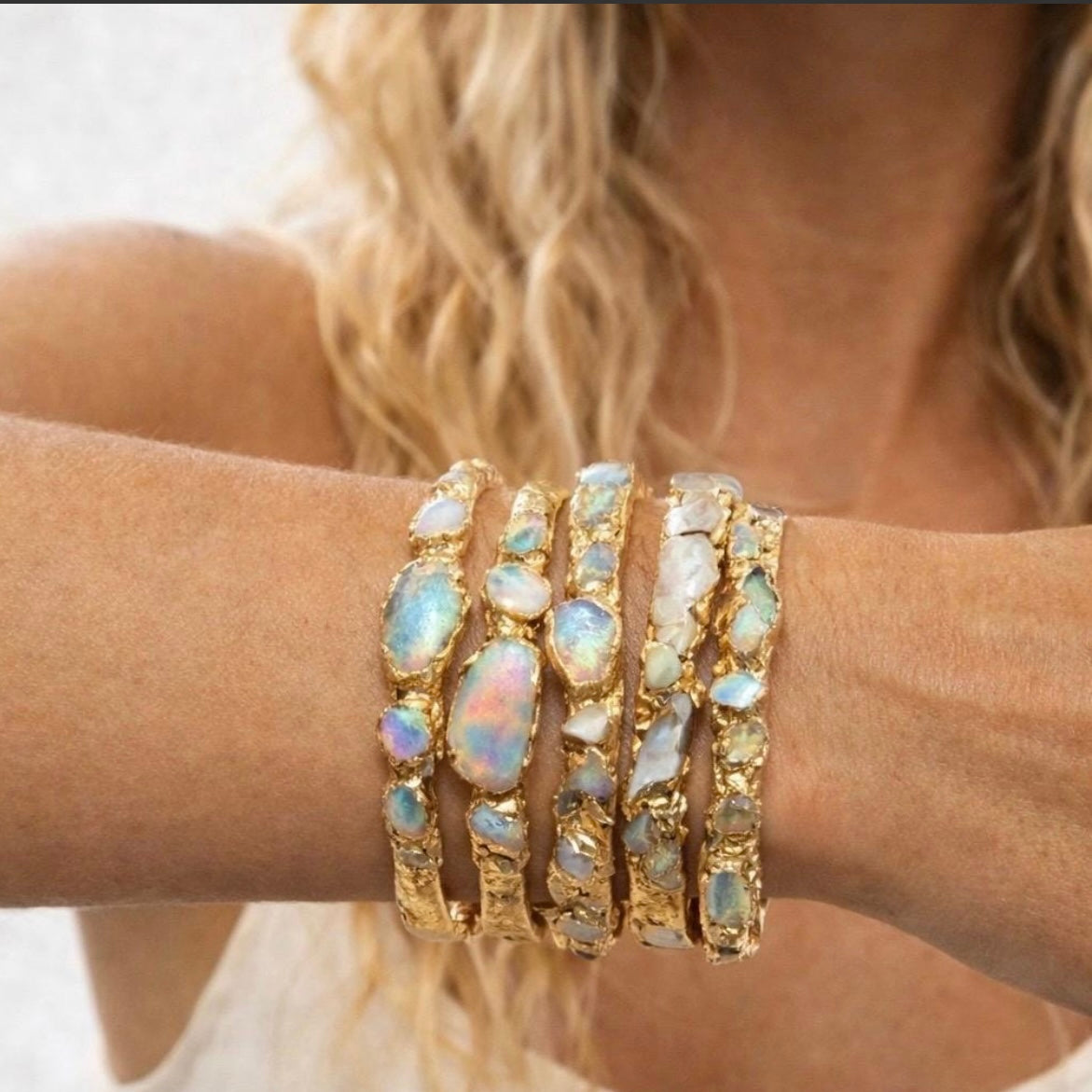 The Nerida Opal Cuff