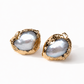 Calypso pearl stud earrings