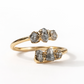 Lena raw diamond ring