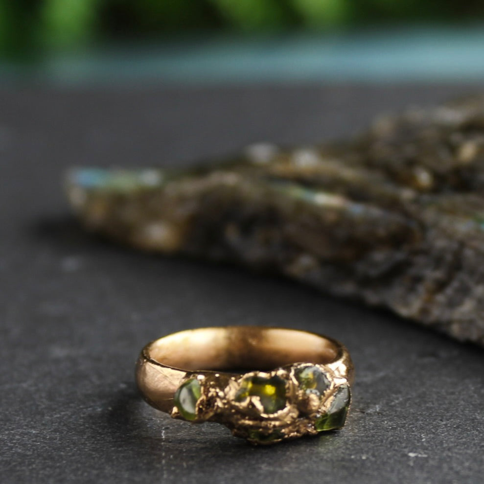Peridot ring