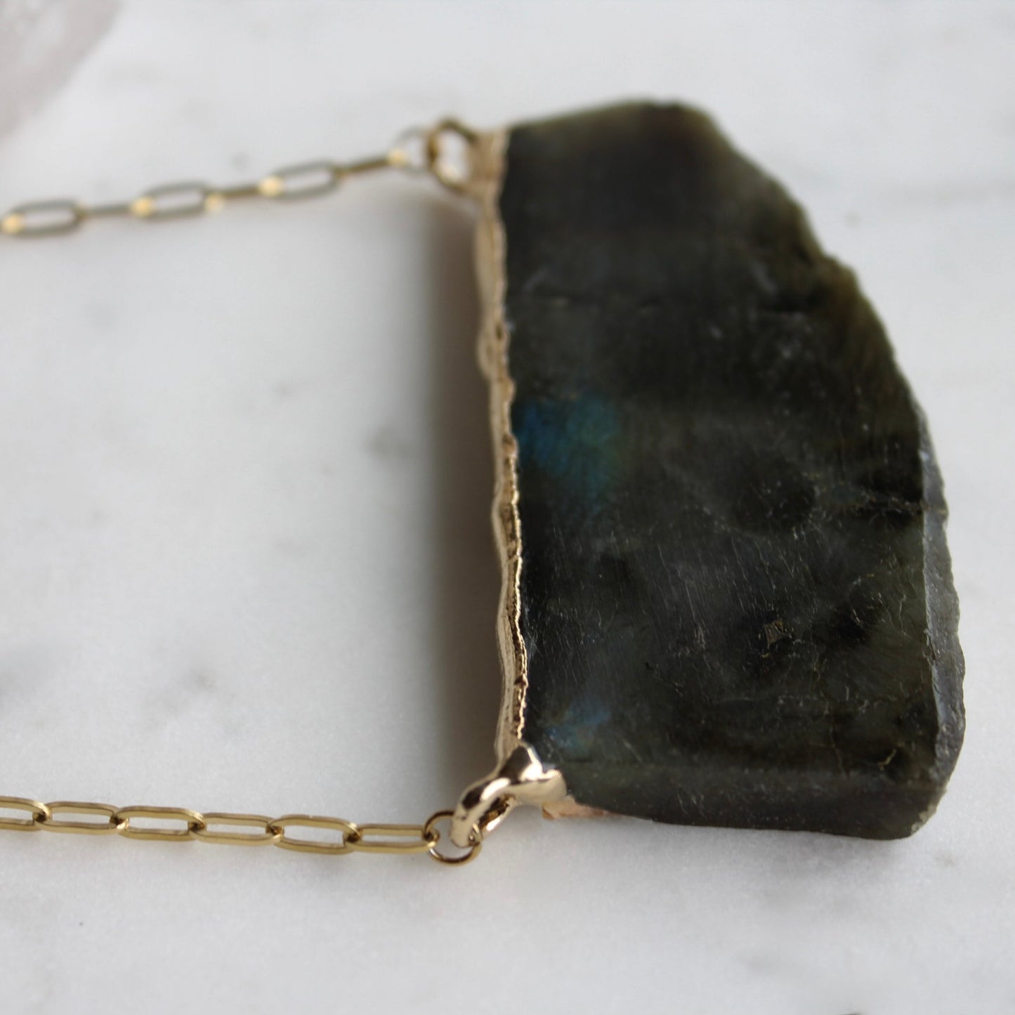 Labradorite necklace