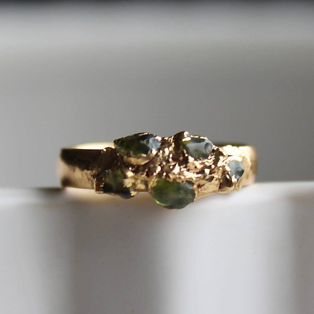 Peridot ring
