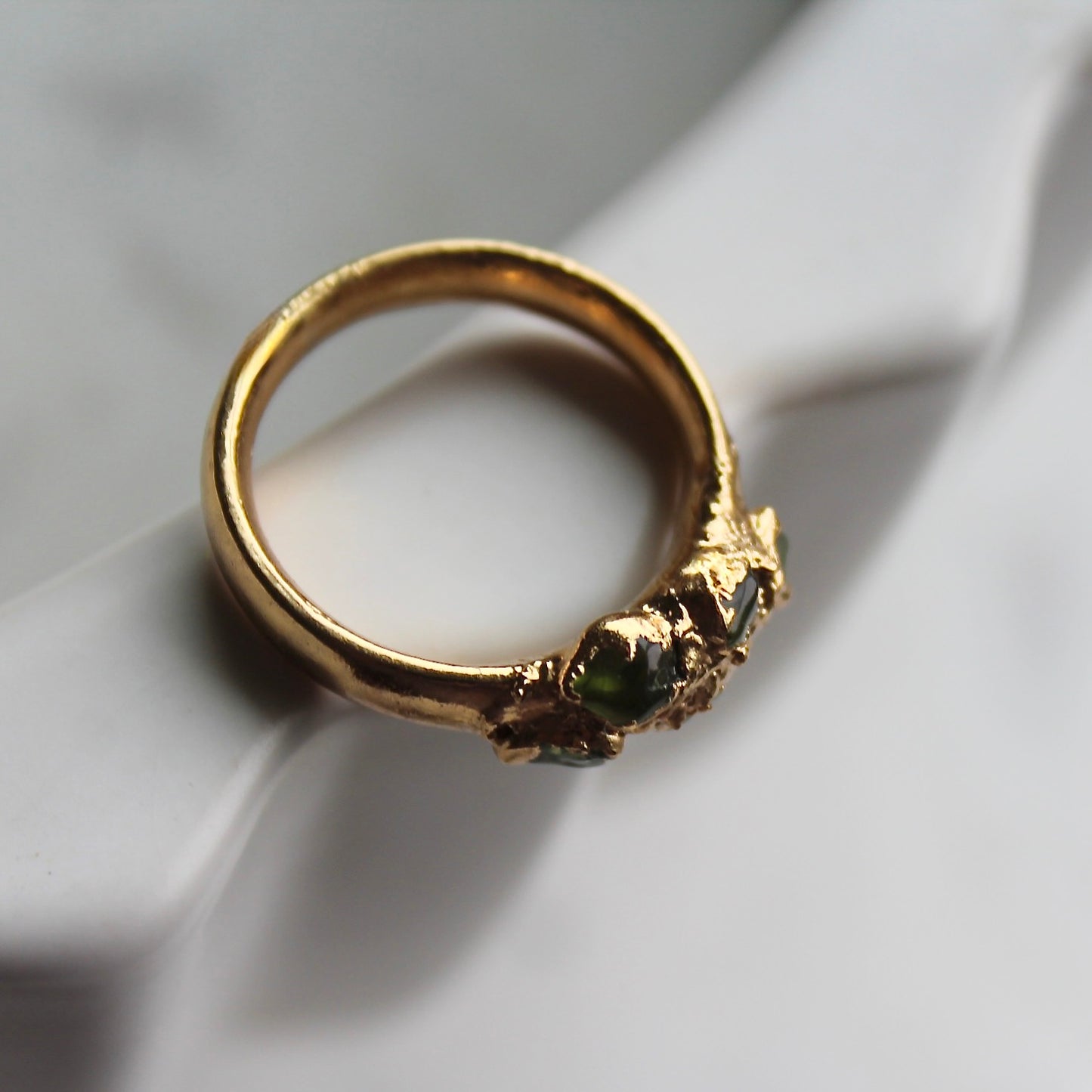 Peridot ring