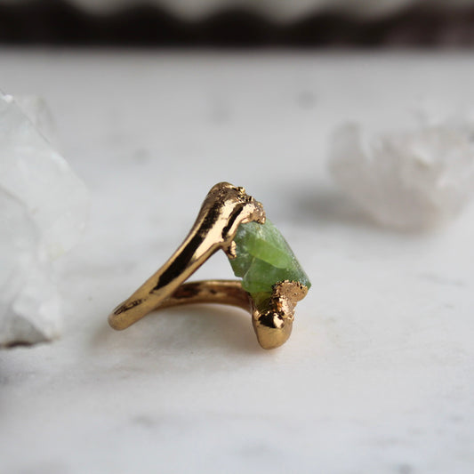 Peridot Mineral Springs Ring | One Of A Kind