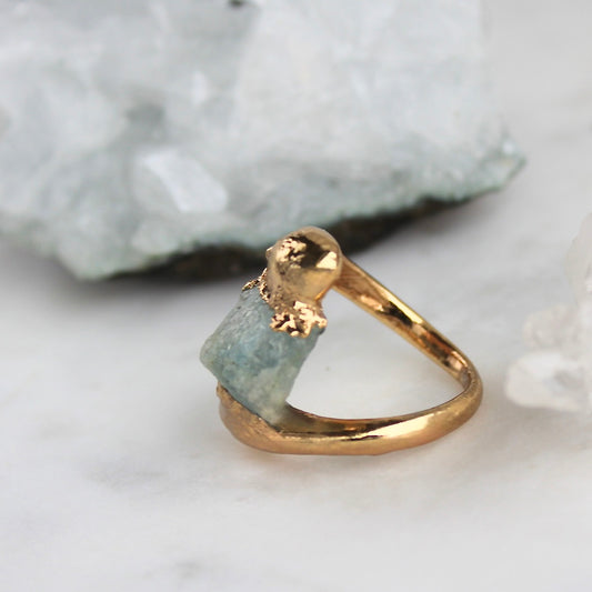 Aquamarine Mineral Springs Ring | One Of A Kind