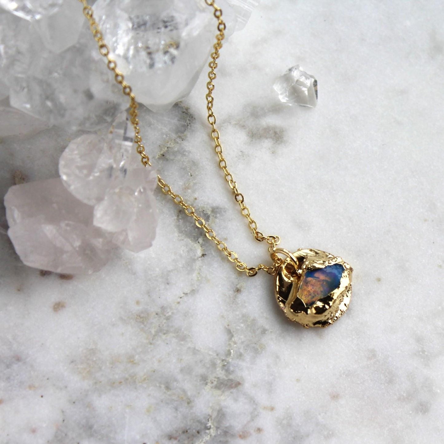 Venura opal necklace