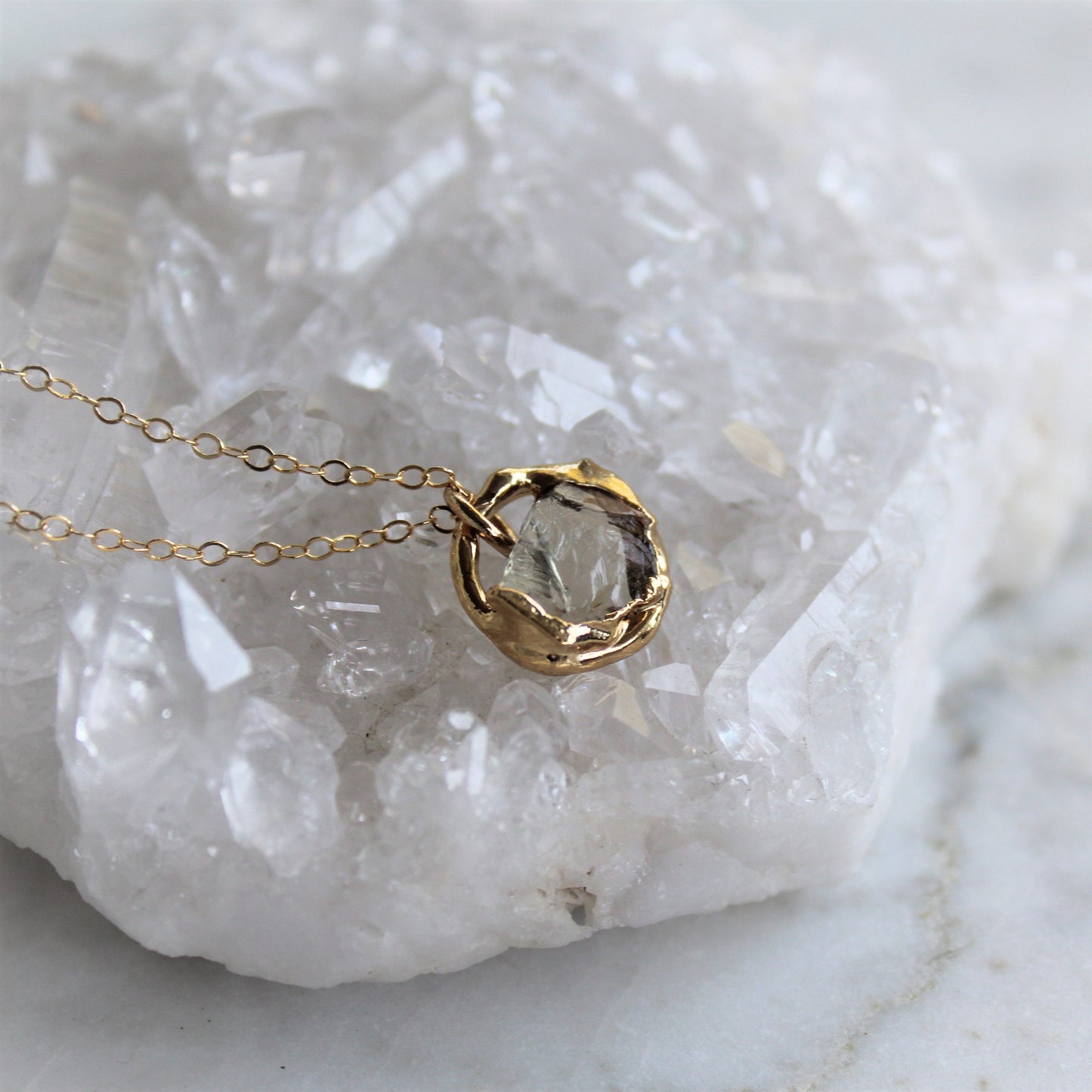 Solana Oregon sunstone necklace